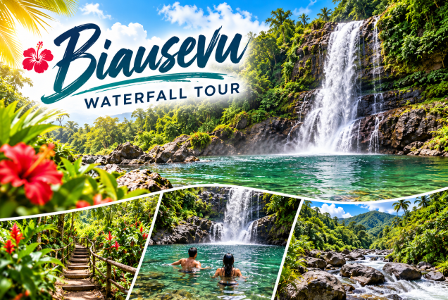 Biausevu Waterfall Tour